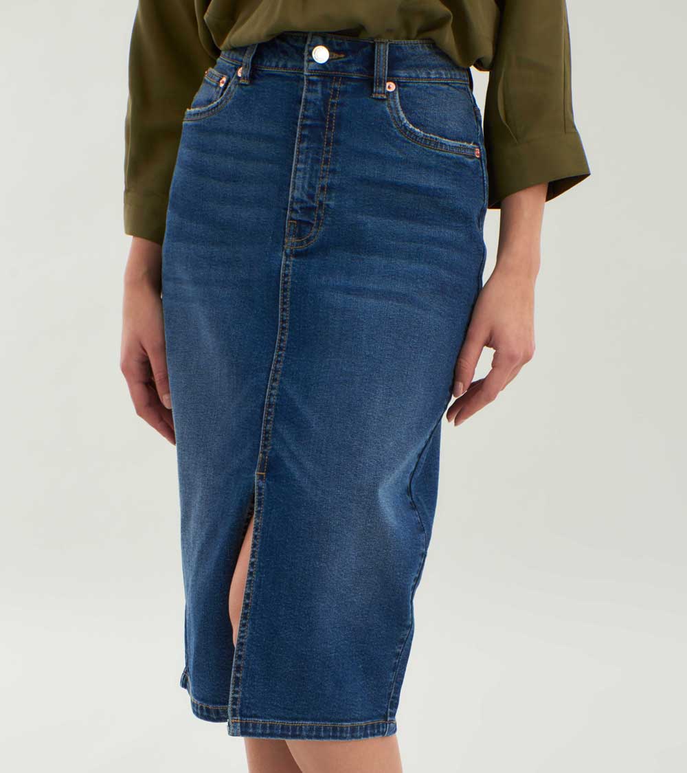 Gonna di jeans slim Gonna di jeans slim