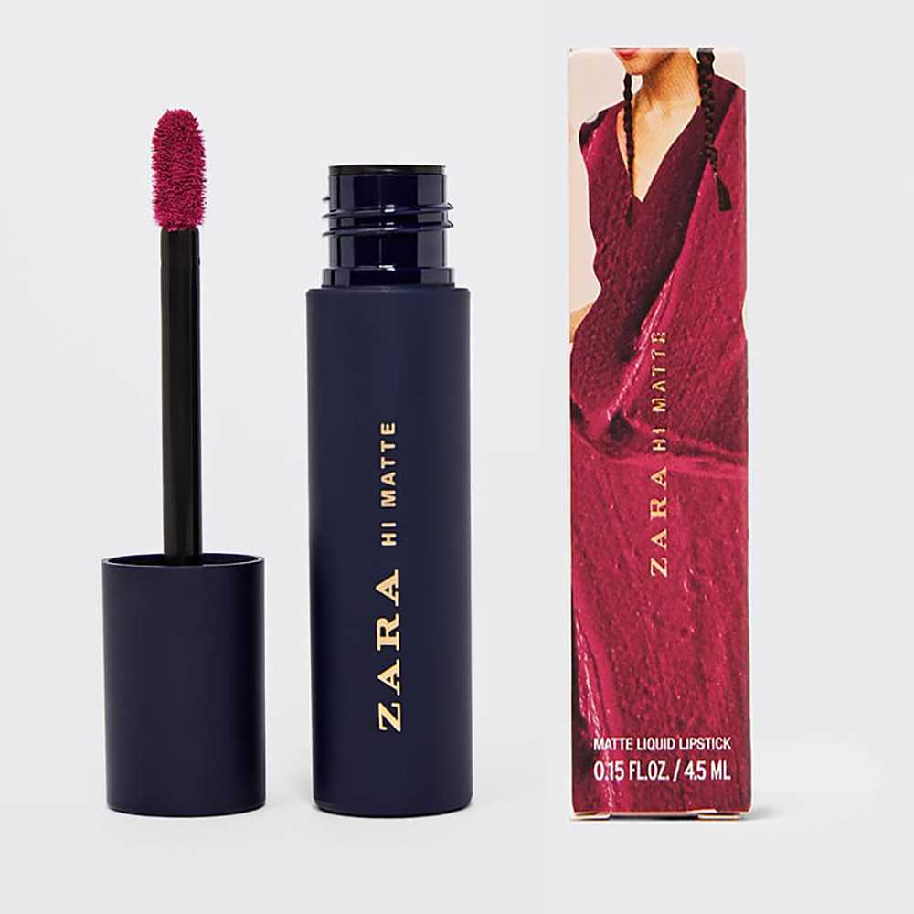 Liquid lipstick Zara