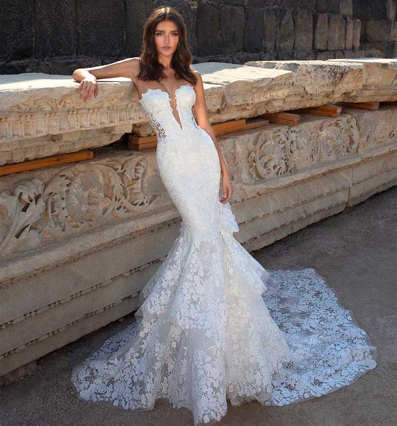 Abiti Da Sposa A Sirena 21 80 Modelli Bellissimi Beautydea