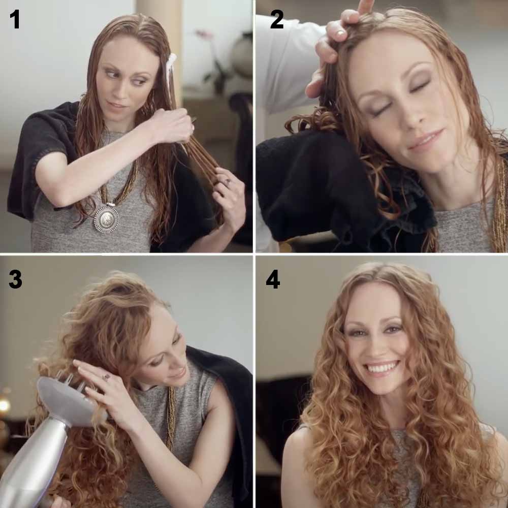 Come fare capelli ricci con schiuma