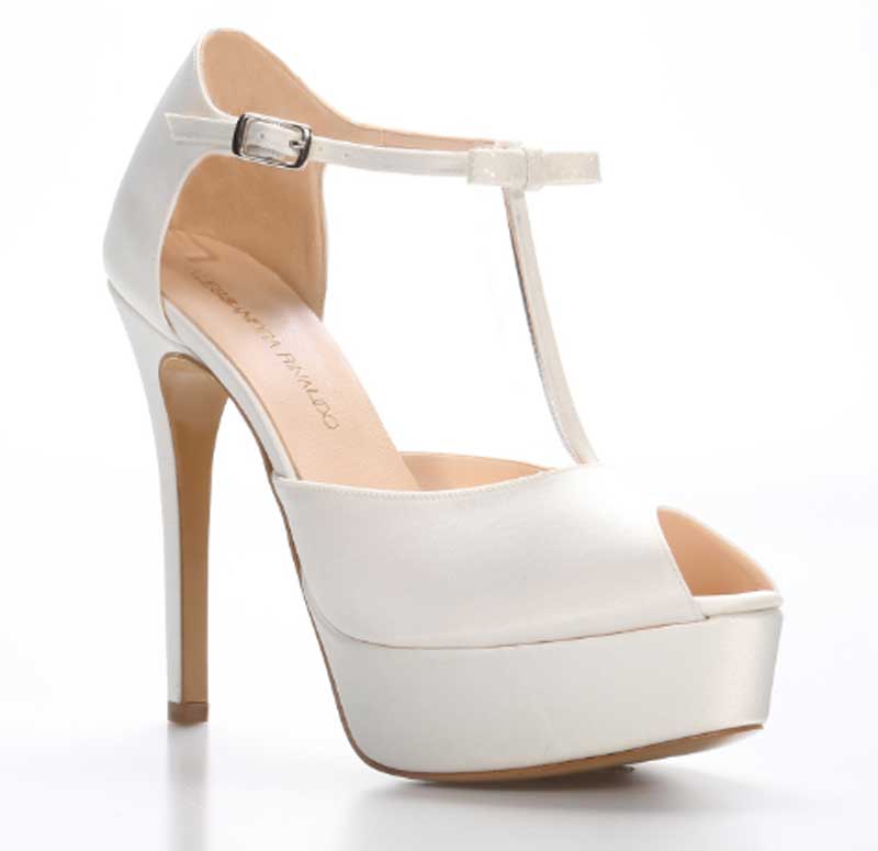 scarpe sposa plateau