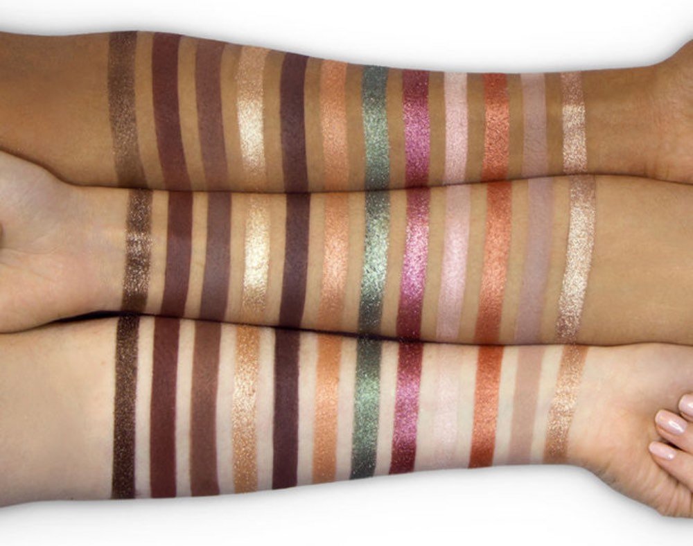 Swatches palette Stila After Hours