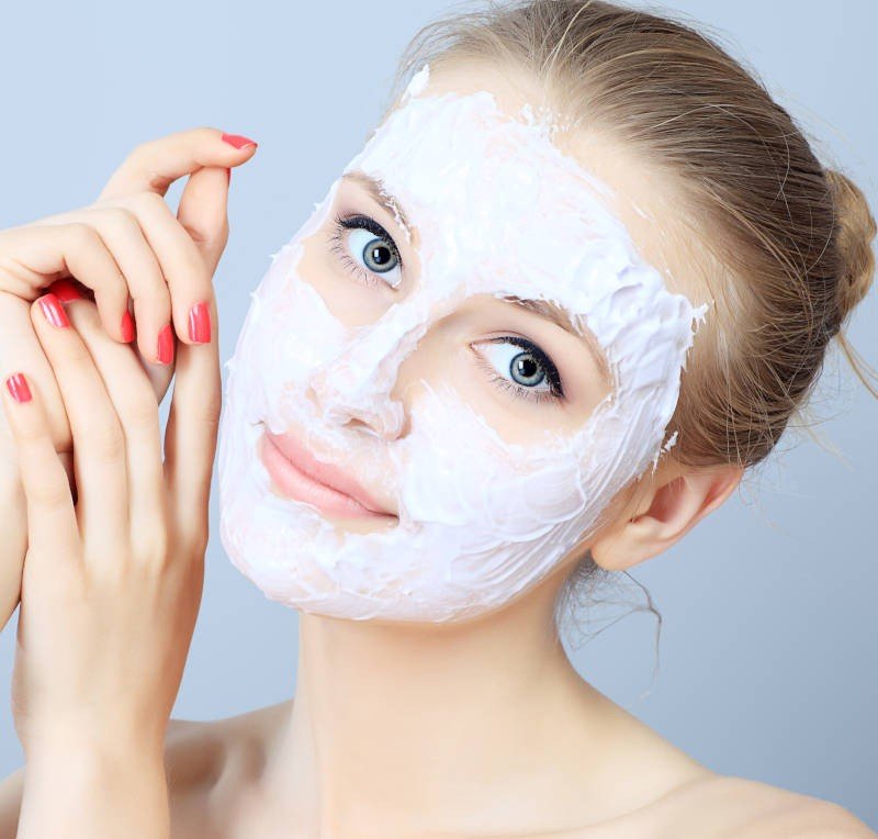 Maschera viso fai da te pelle sensibile