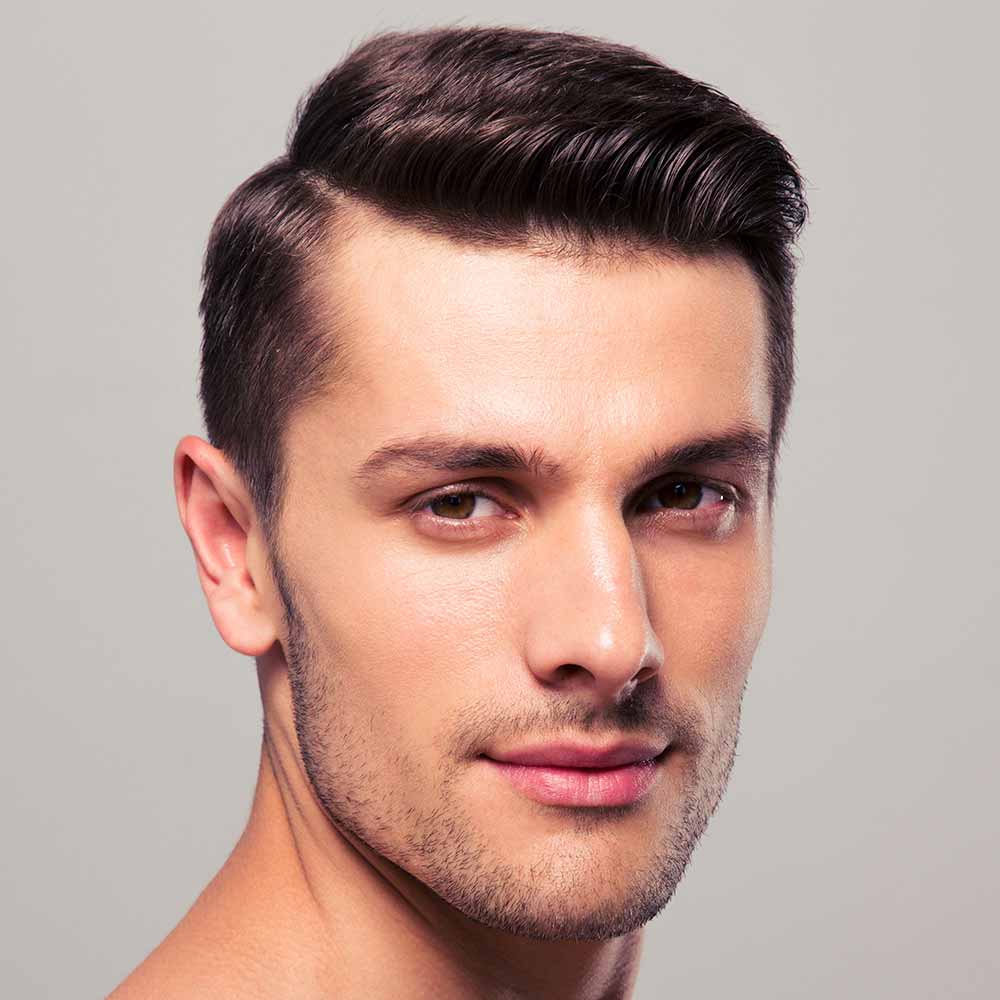 Hairstyle maschile indietro Hairstyle maschile indietro