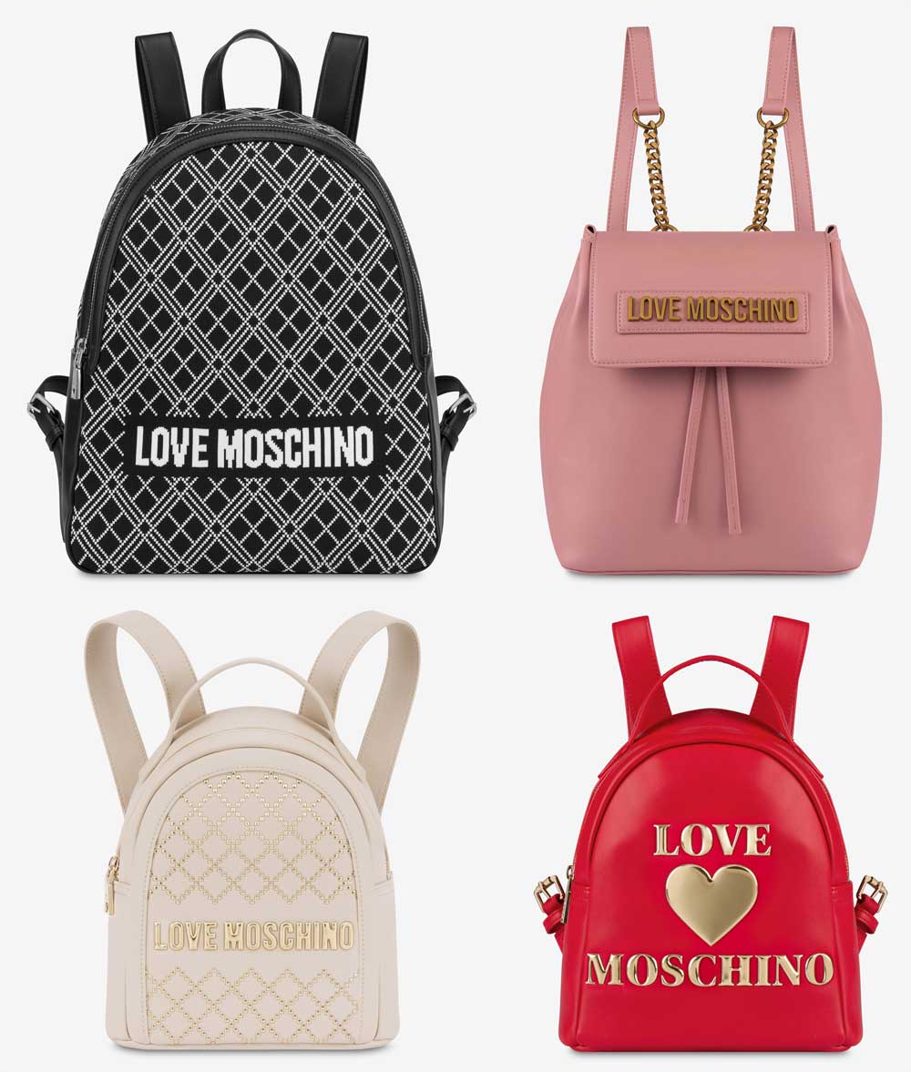 Borse Love Moschino autunno inverno 2020 2021: Foto e Prezzi