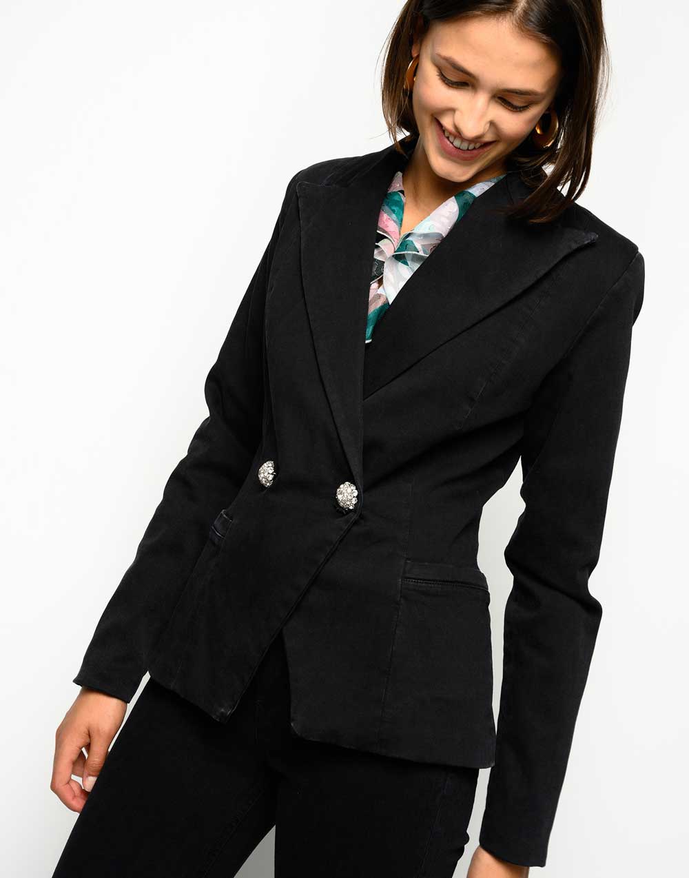 Blazer in denim Blazer in denim