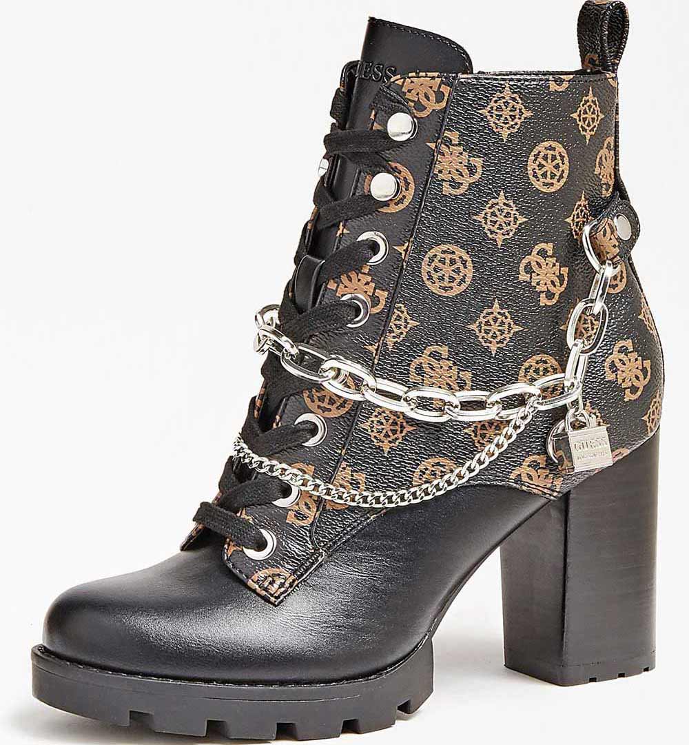 Anfibi Guess con tacco Anfibi Guess con tacco