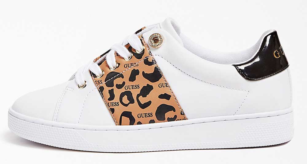 Sneakers animalier Guess