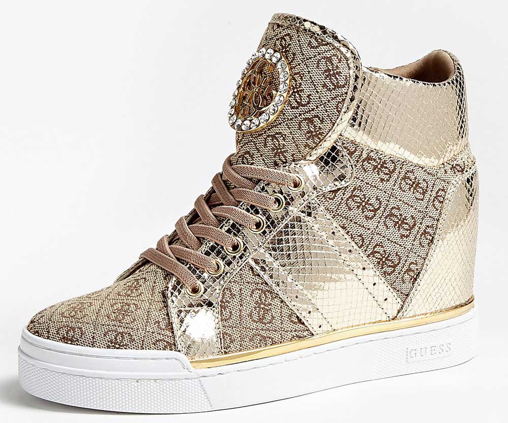 scarpe guess zeppa interna