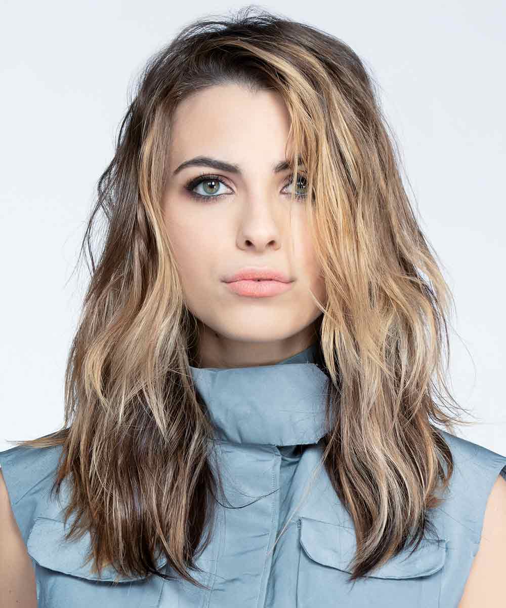 Hairstyle riga laterale Hairstyle riga laterale