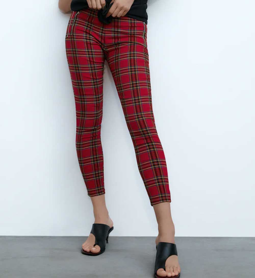 Leggings a quadri Leggings a quadri