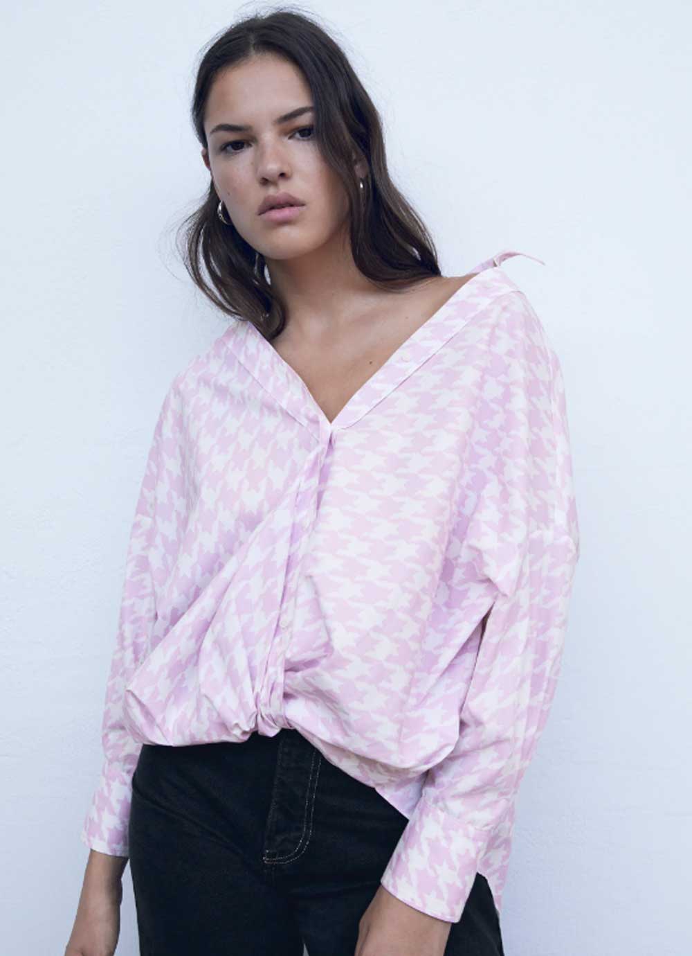 Camicia pied de poule Camicia pied de poule