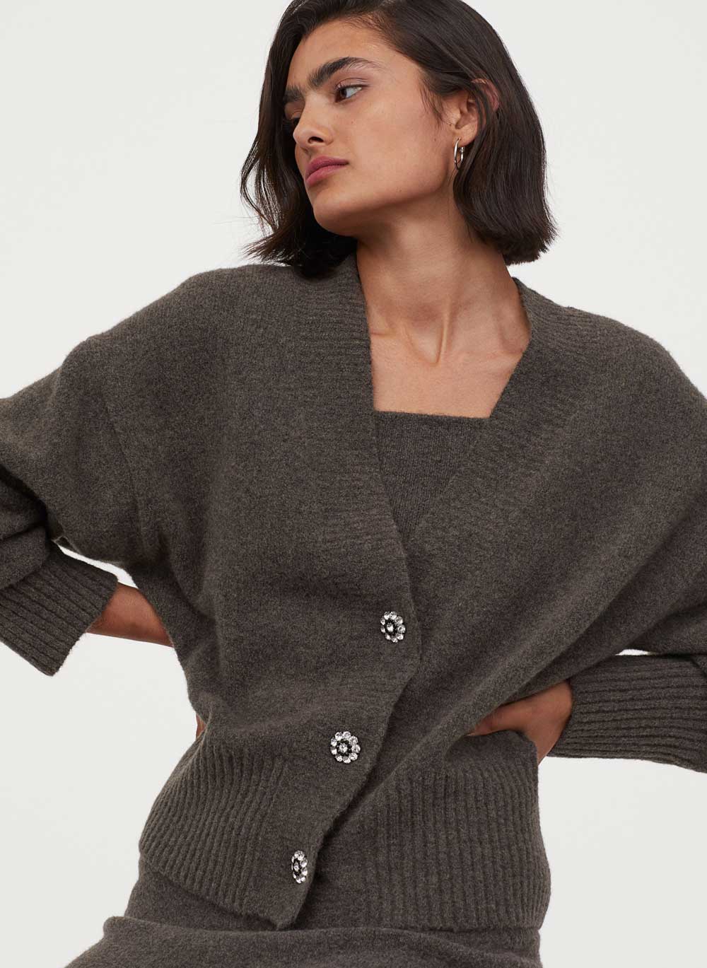 Cardigan con bottoni Cardigan con bottoni