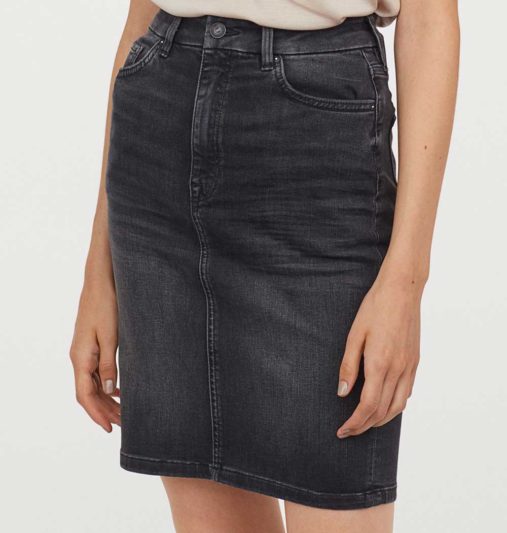 Gonna in denim Gonna in denim