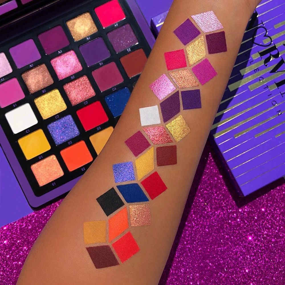 Swatches palette occhi Norvina Swatches palette occhi Norvina