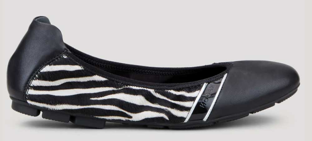 Ballerine nere e argento Hogan Ballerine nere e argento Hogan