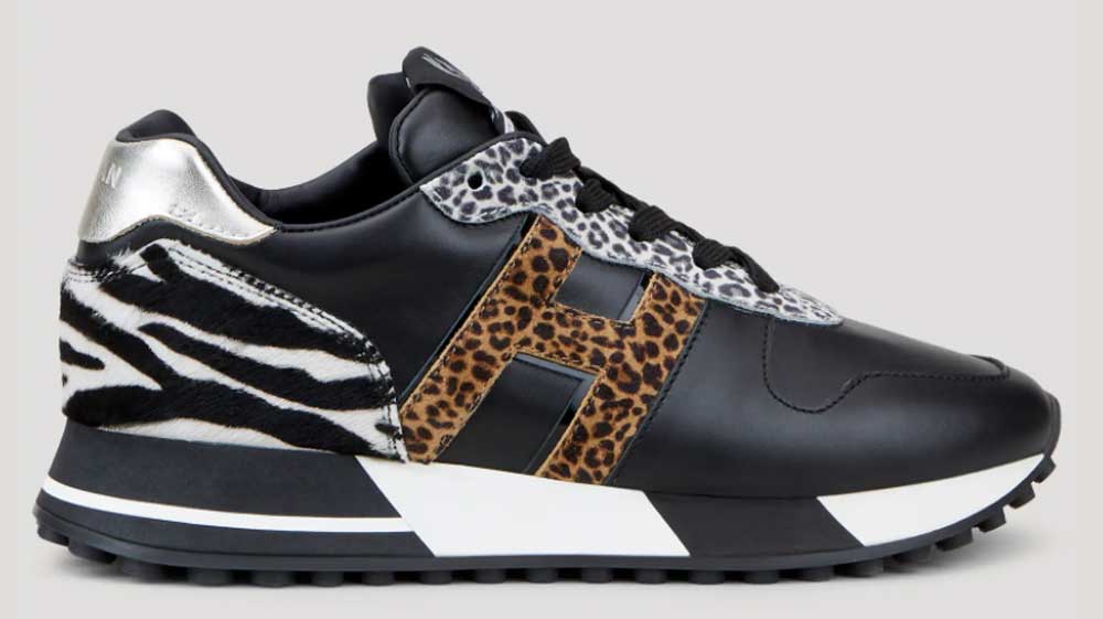 Sneakers animalier Hogan