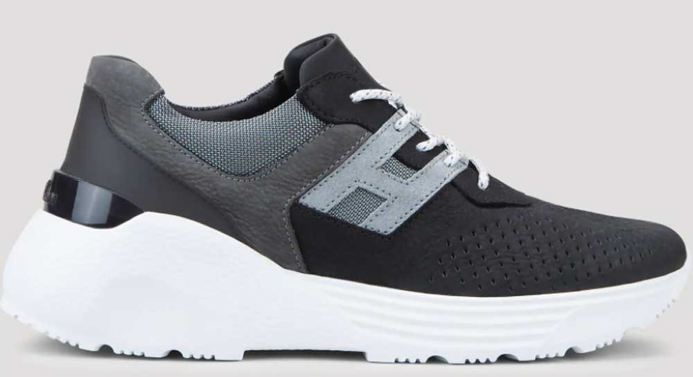 Sneakers Hogan grigio nero