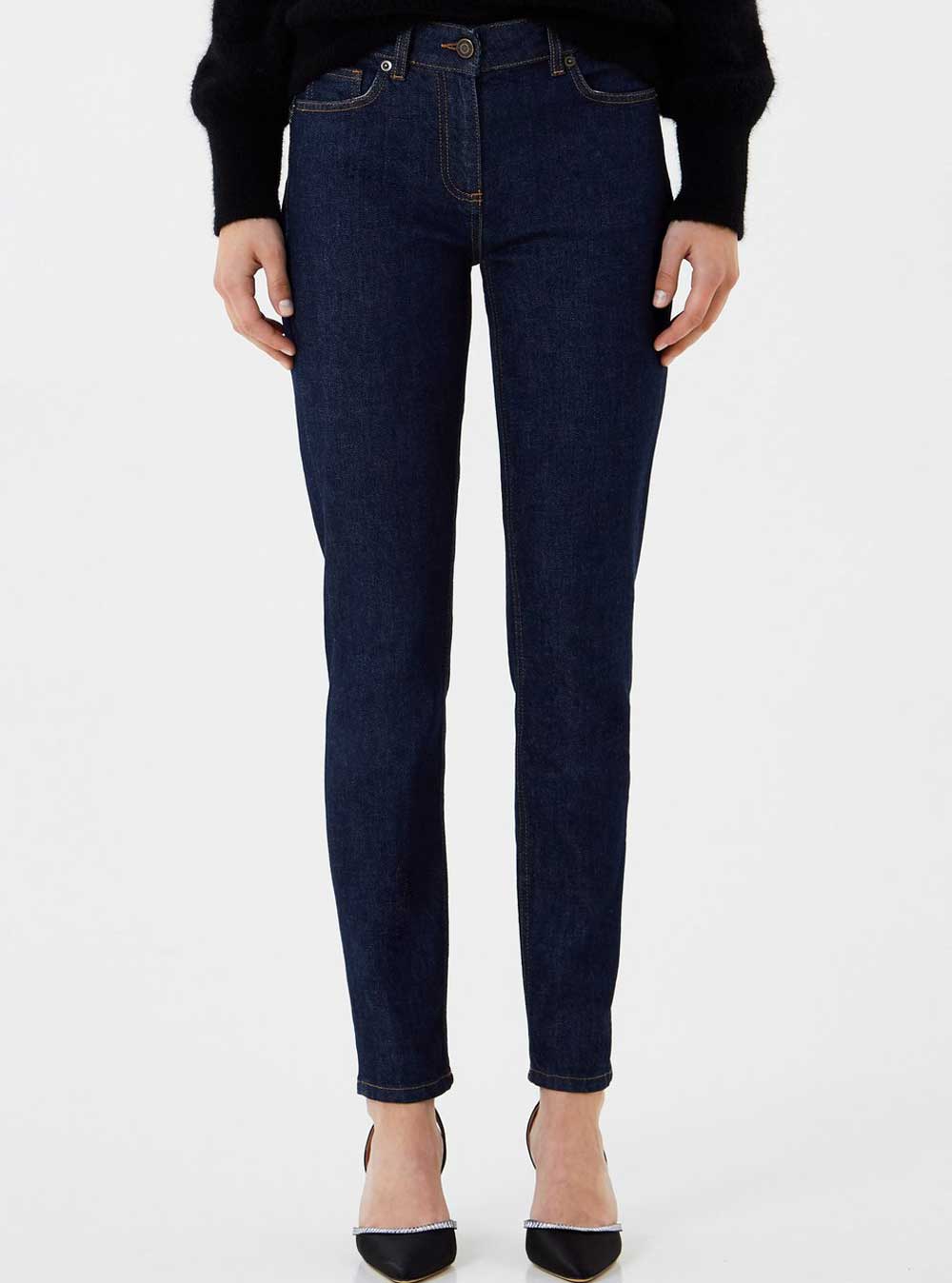 Jeans ricamo logo Jeans ricamo logo