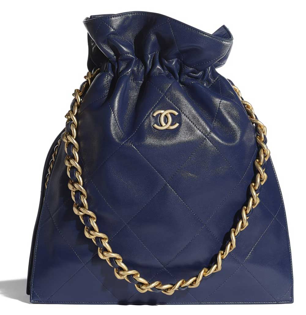 Shopping bag Chanel in pelle