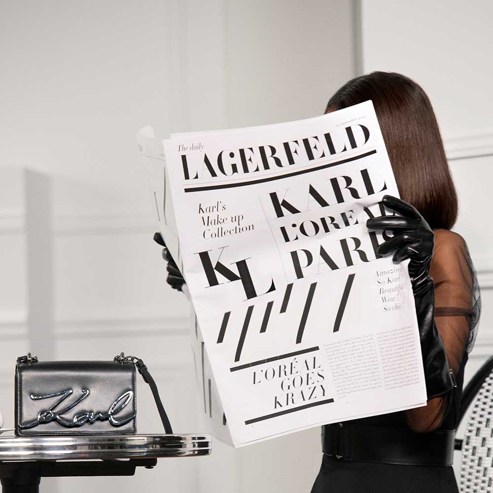 Collezione trucco Karl Lagerfeld x L'Oréal