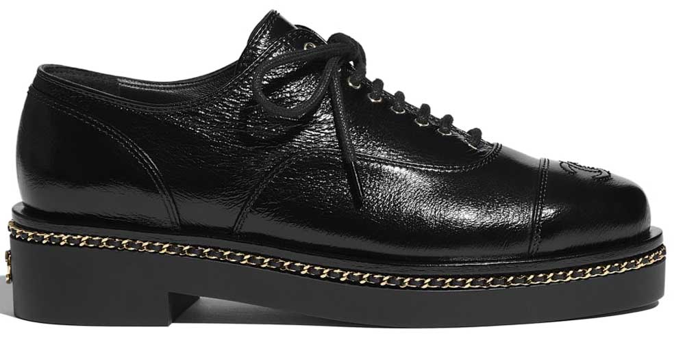 Stringate Chanel in pelle Stringate Chanel in pelle