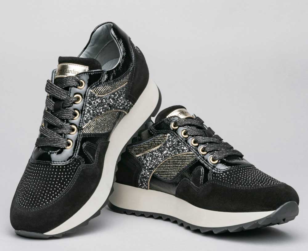 sneakers nero giardini inverno 2021