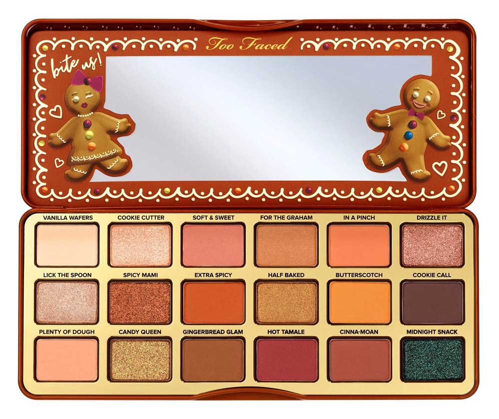 Palette occhi Too Faced Gingerbread Extra Spicy