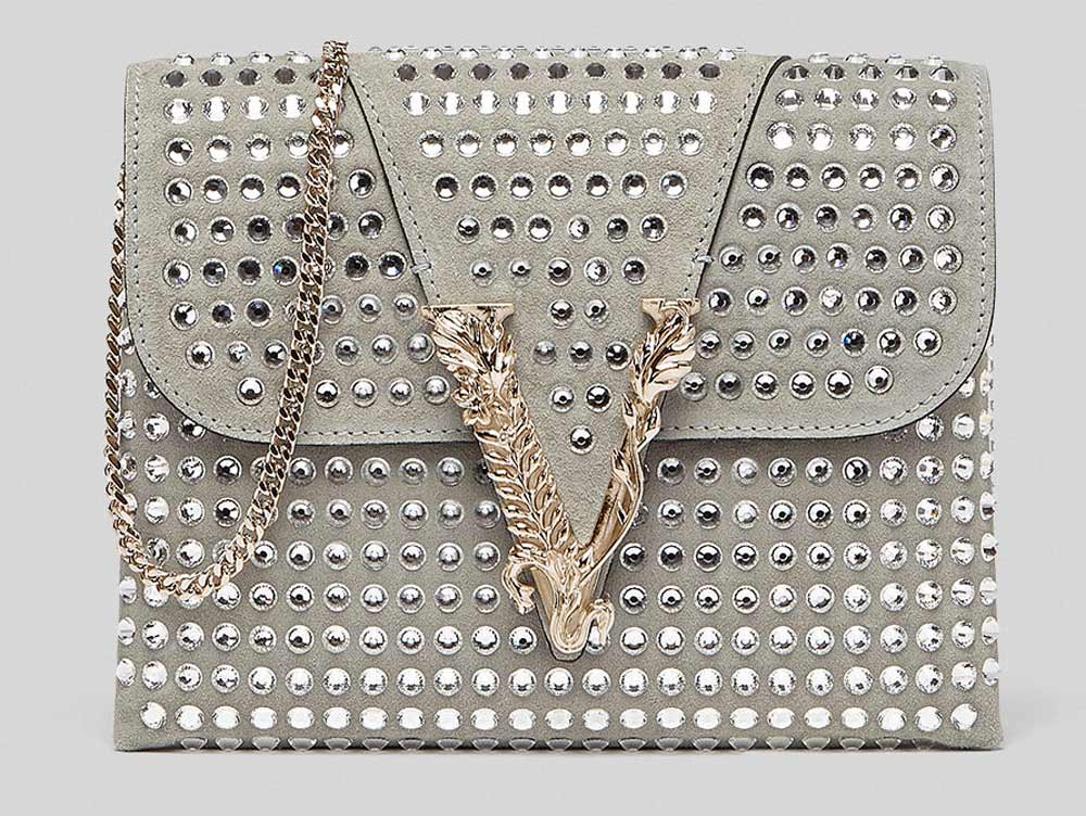 Clutch con borchie Versace Clutch con borchie Versace