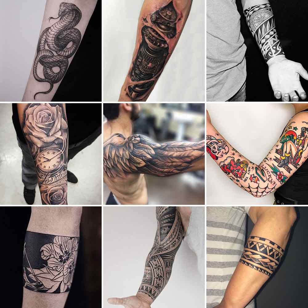 Tatuaggio braccio uomo