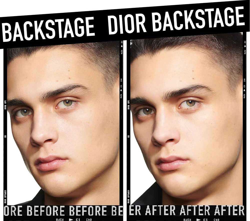Primer viso Dior Backstage