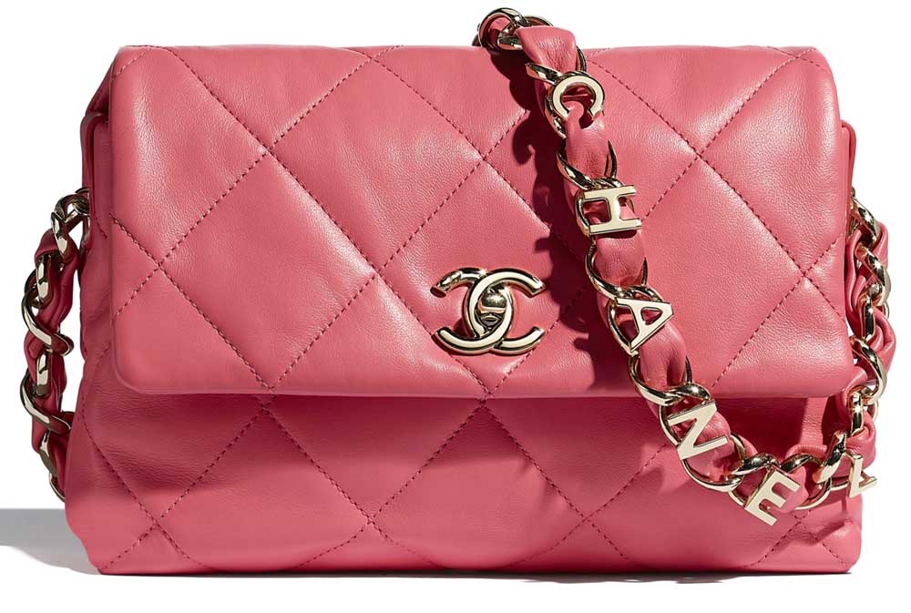 Tracolla rosa Chanel Tracolla rosa Chanel
