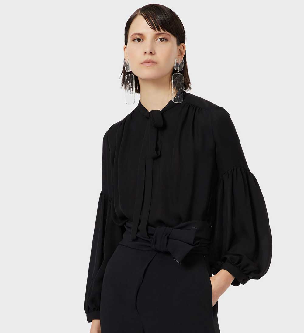 Blusa in georgette Blusa in georgette