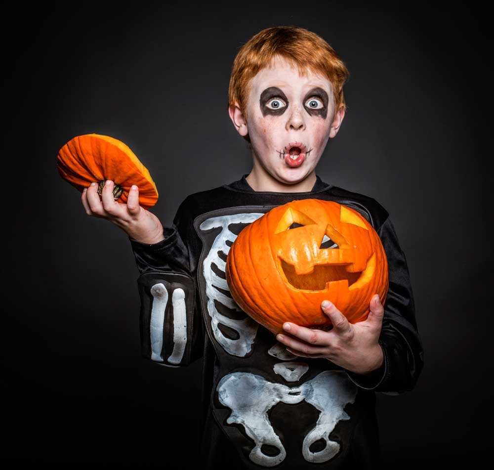 Make up Halloween bambino