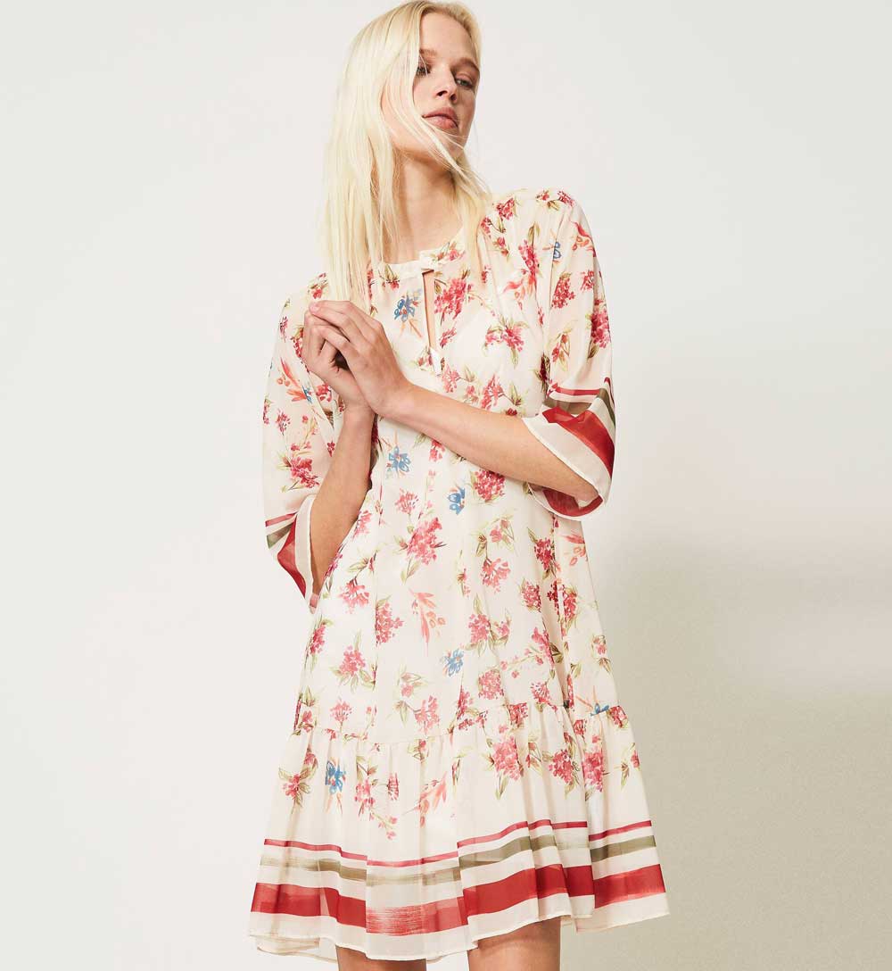 Abito in georgette Abito in georgette