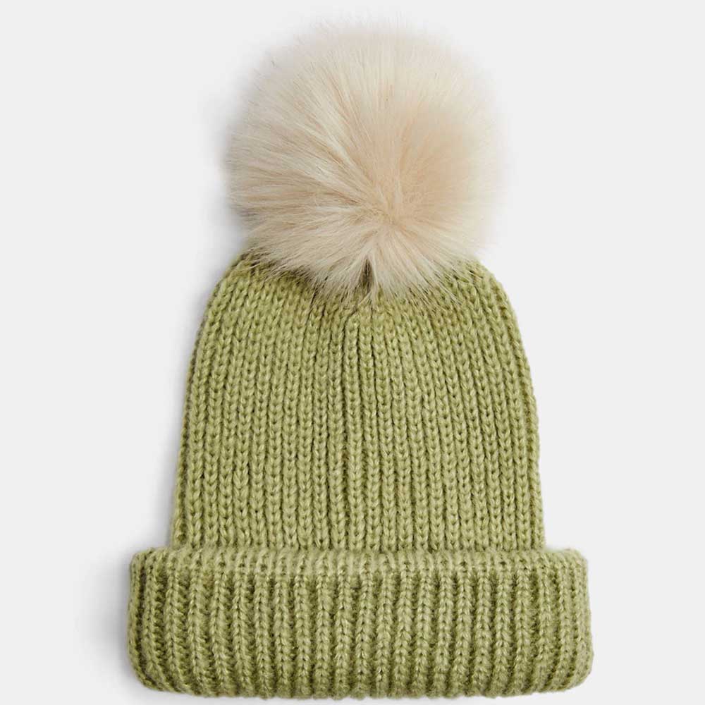 Cappello invernale verde