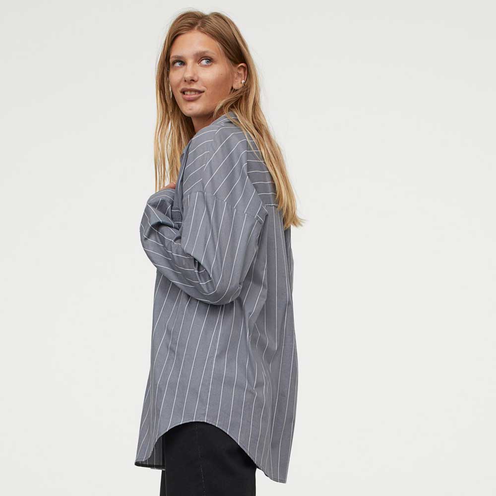 overshirt in cotone