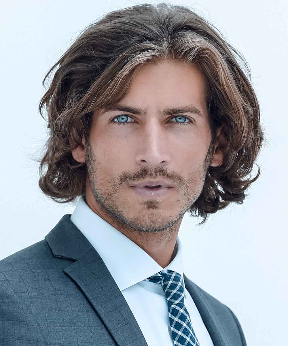 Capelli lunghi uomo