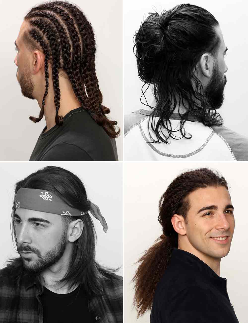 Acconciature capelli lunghi uomo