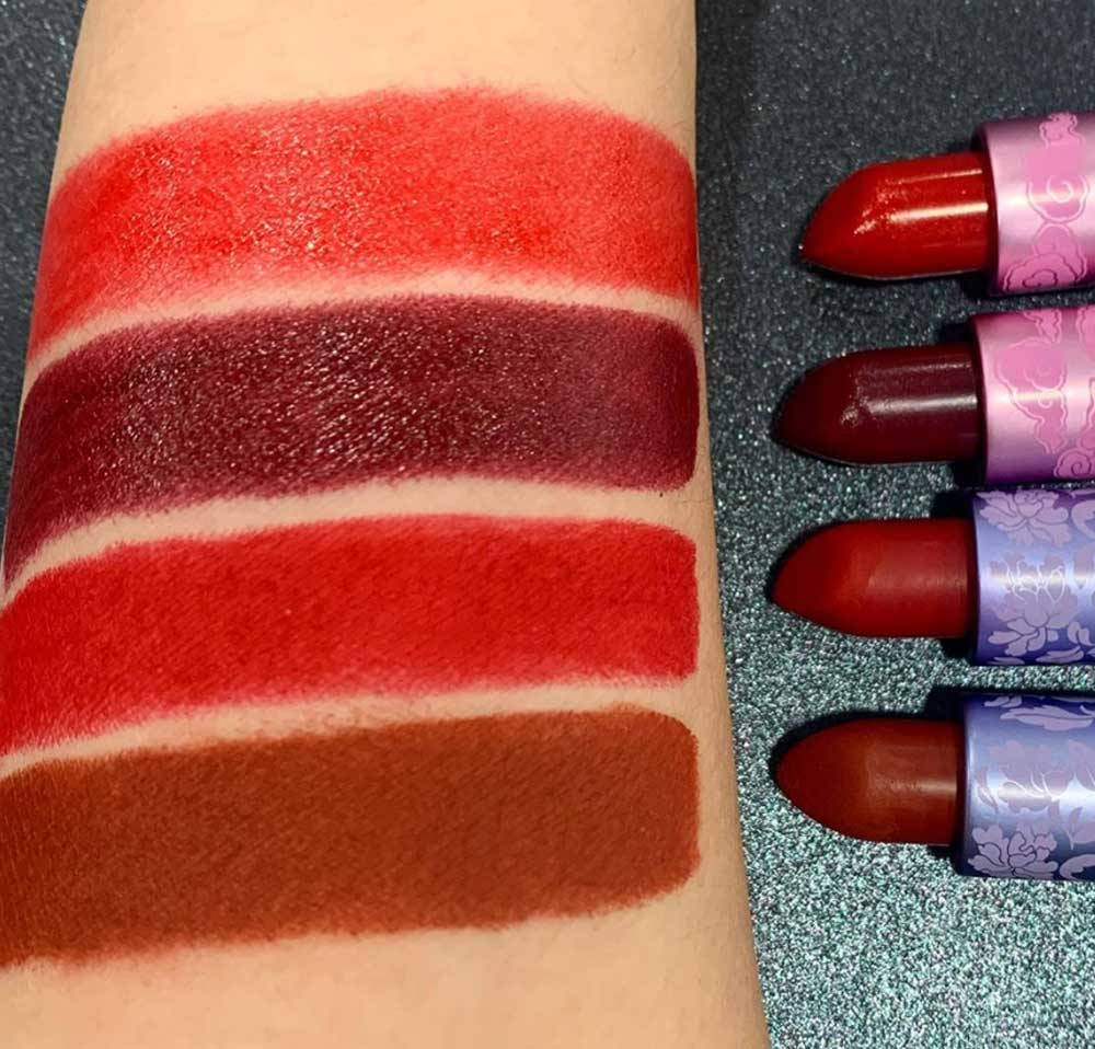 Swatches rossetti MAC Lunar Illusion Swatches rossetti MAC Lunar Illusions