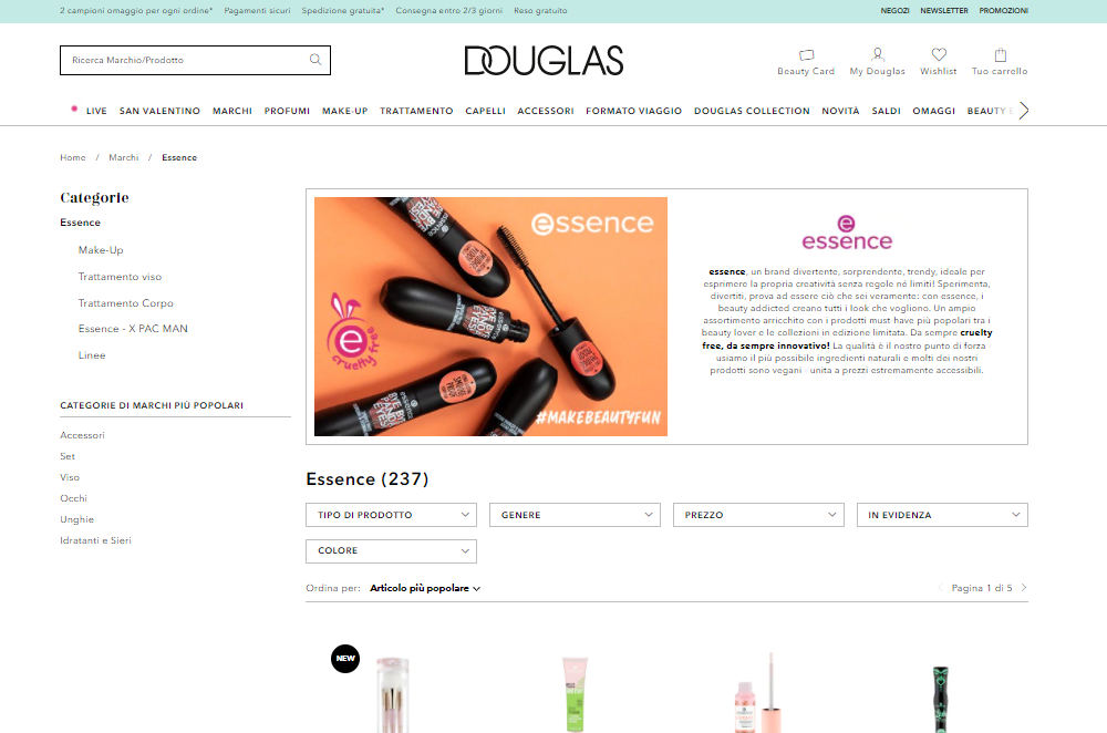 Douglas shop online Essence