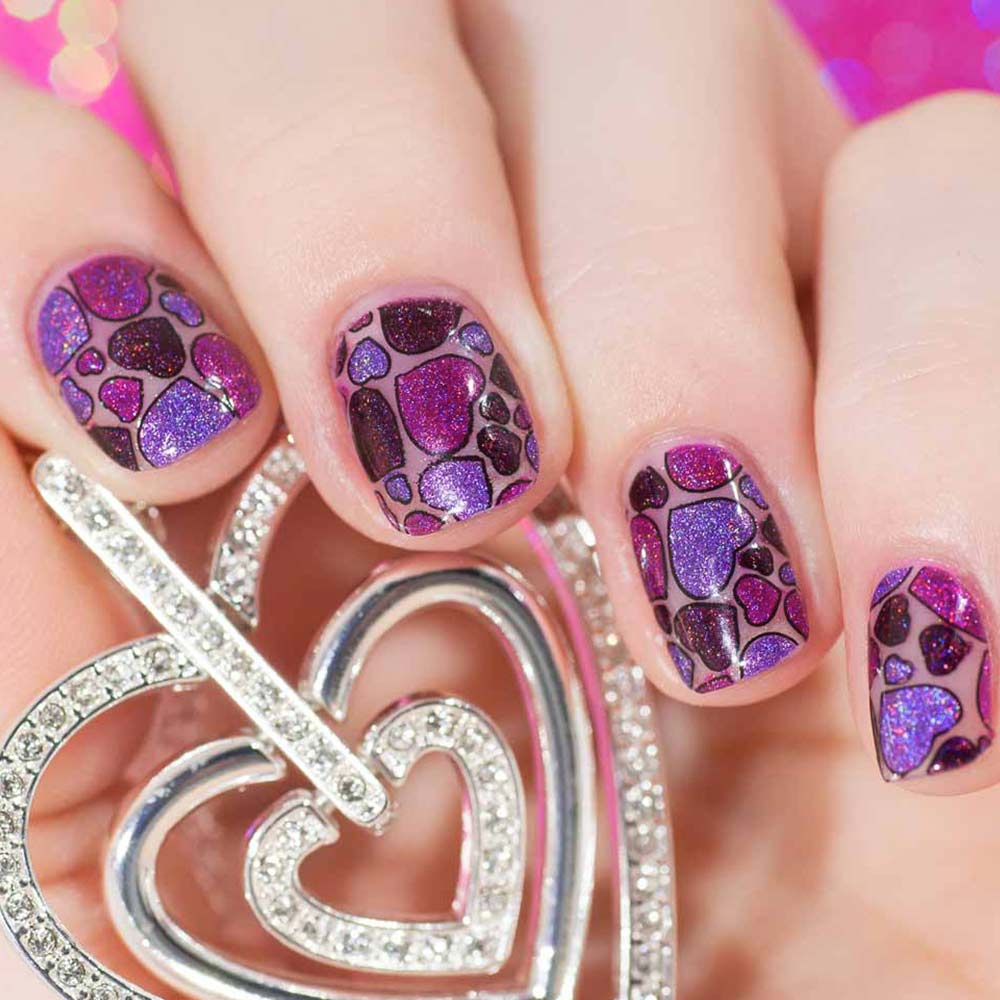Romantiche nail art San Valentino