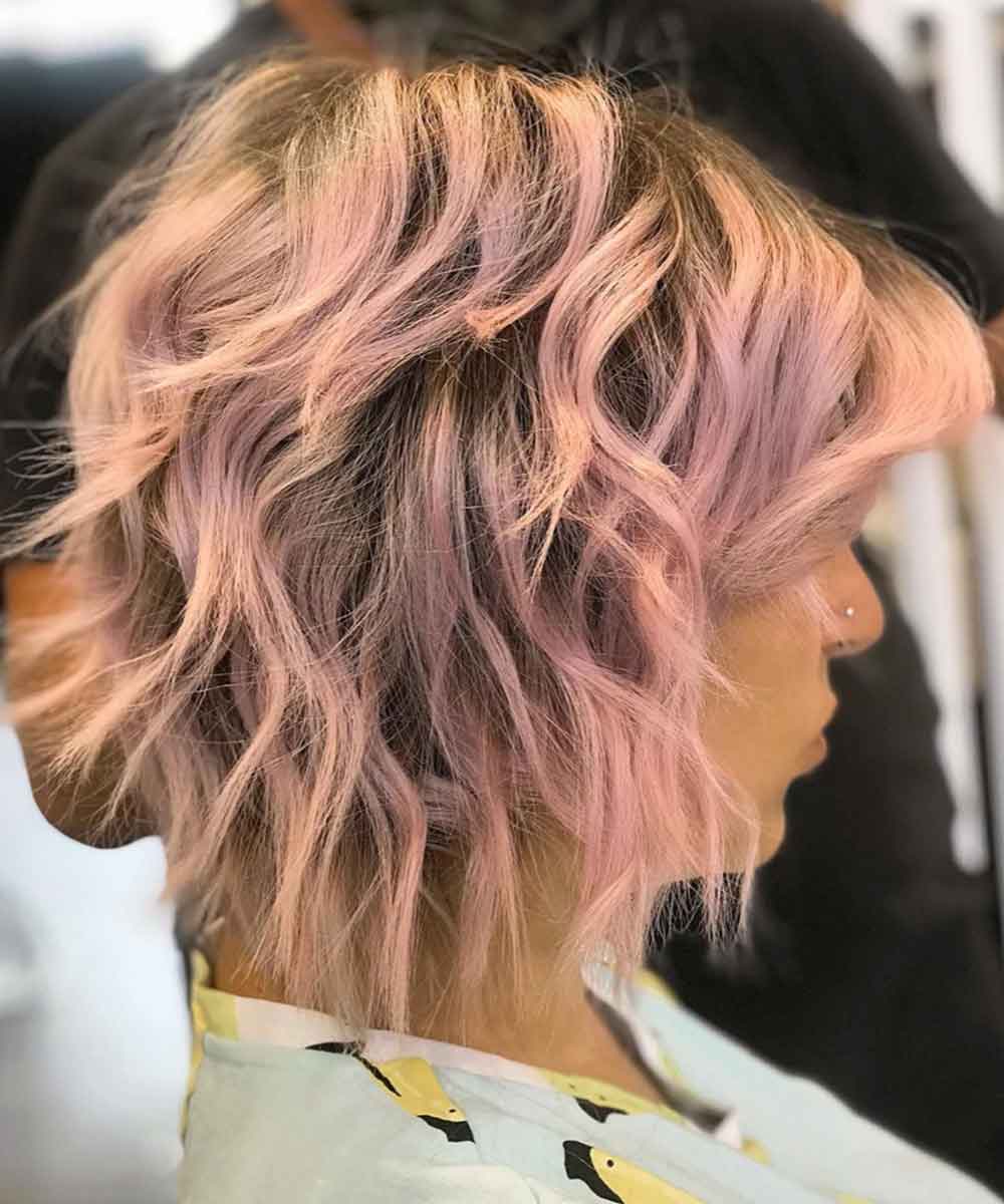 Pink bob