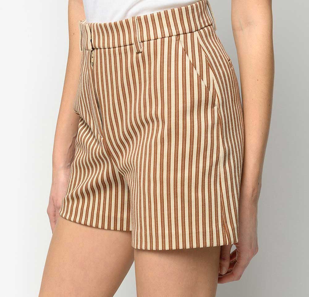Shorts a righe Shorts a righe