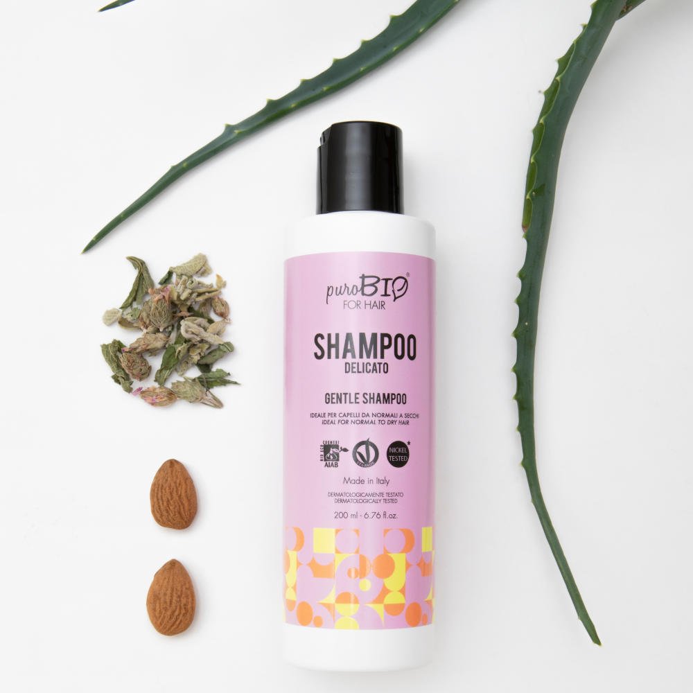 Shampoo delicato puroBIO FOR HAIR