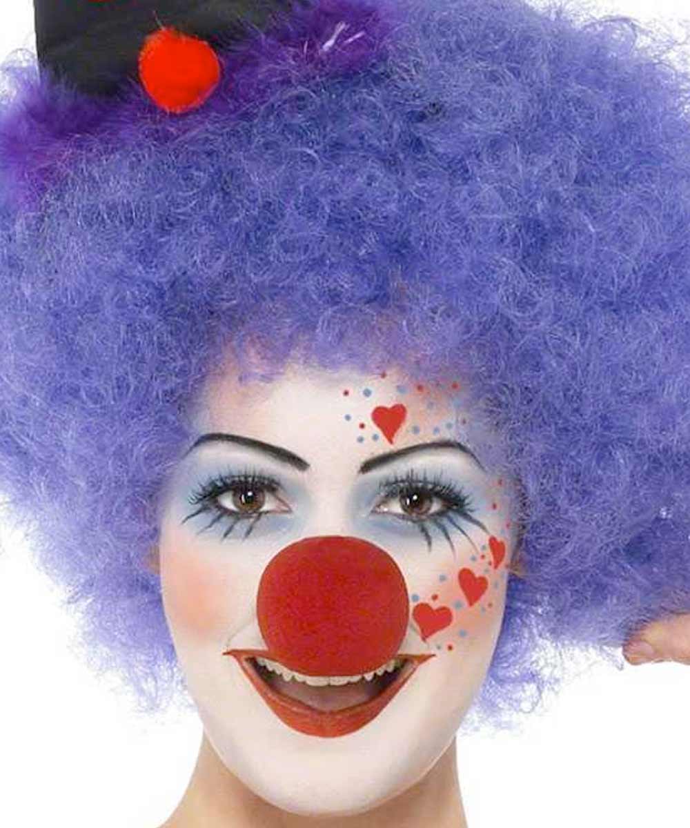 Make up clown carnevale 