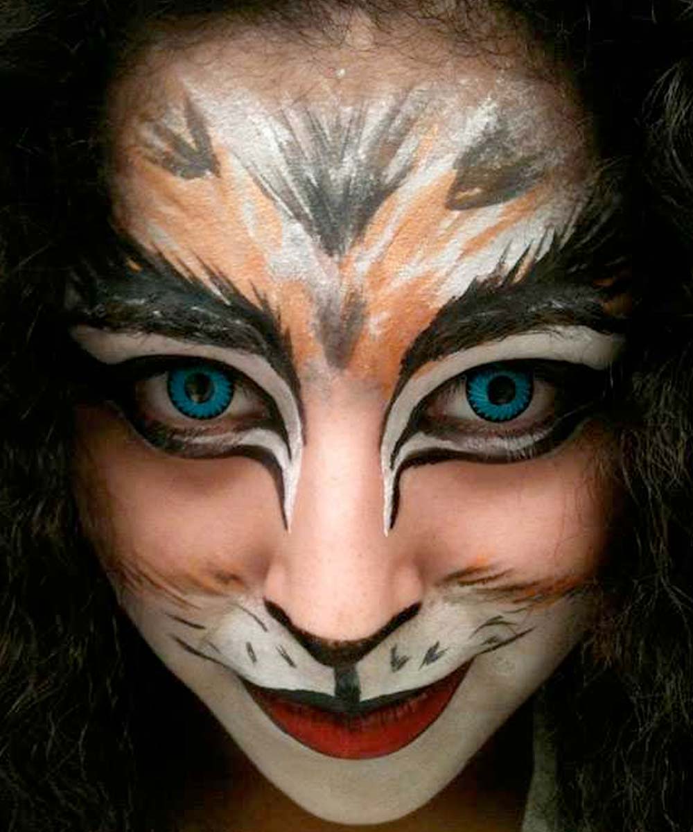 Make up tigre carnevale 