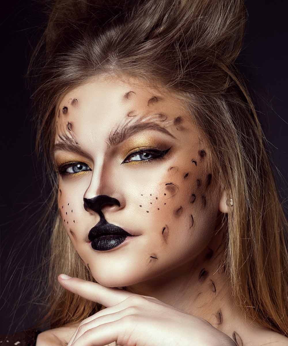 Make up tigre carnevale