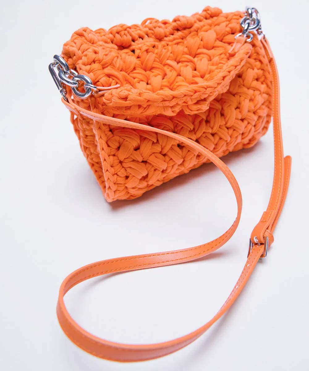 Tracolla crochet Zara