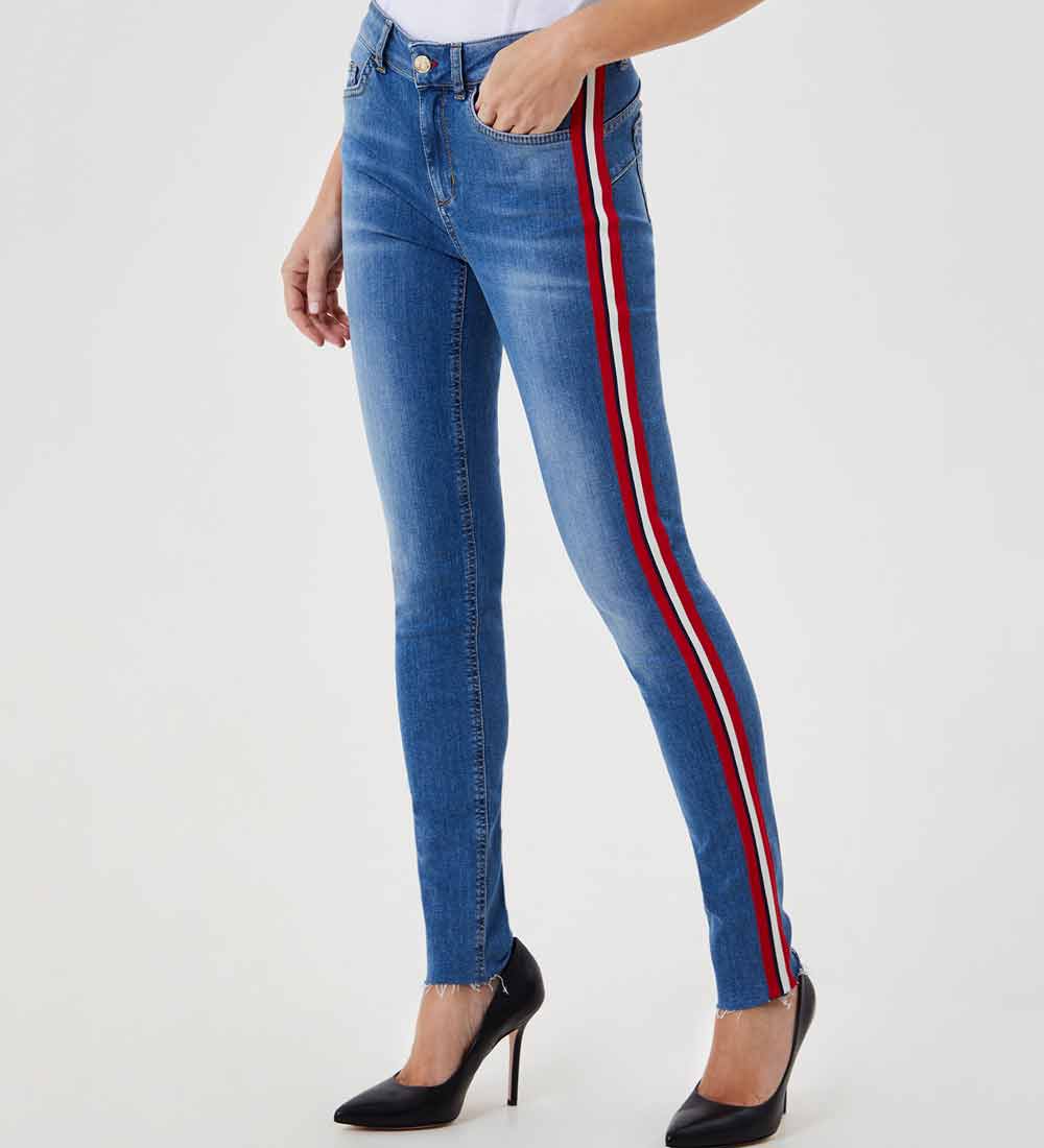 Pantalone con banda sportiva Pantalone con banda sportiva